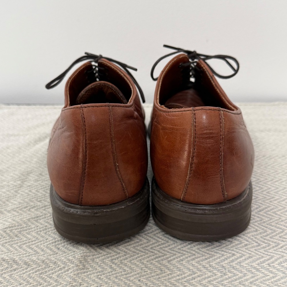 Sperry Oxford Shoes Mens 12 Brown Leather Cap Toe Dress Business Casual - Picture 5 of 7